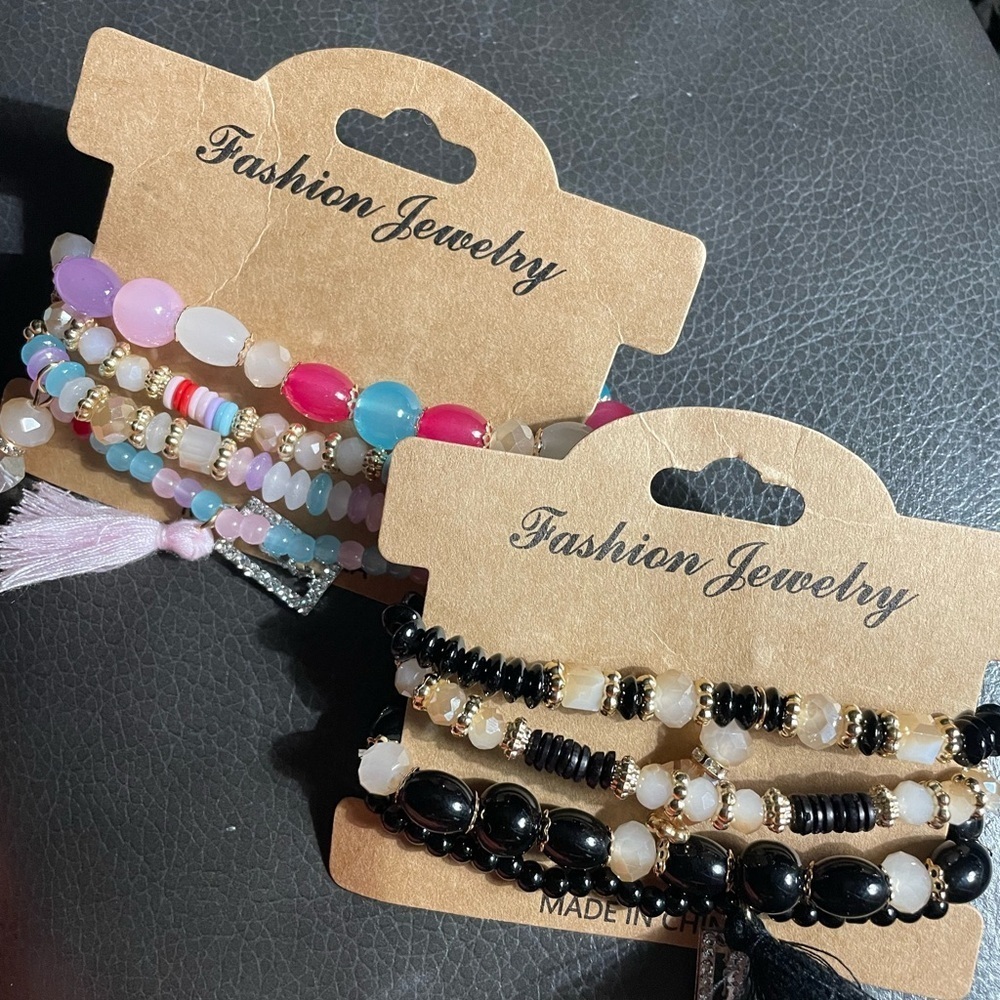 🎓🎓🎓BOGOHO 🎓🎓🎓Stretchy Beaded Bracelet Sets
